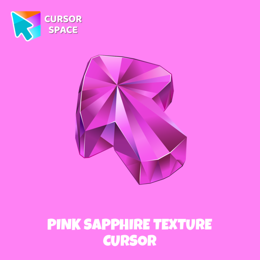Pink Sapphire Texture Cursor
