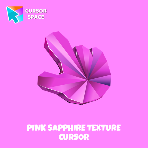 Pink Sapphire Texture Cursor